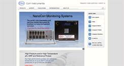 Desktop Screenshot of corrinstruments.com
